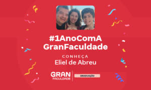 Eliel estuda Análise e Desenvolvimento de Sistemas no Gran!