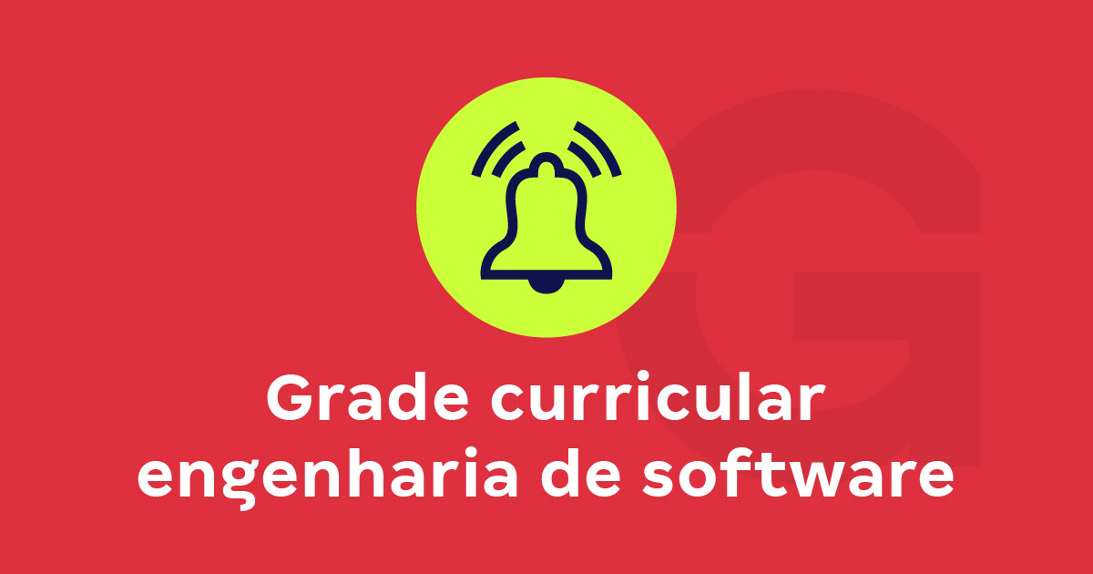 Grade Curricular De Engenharia De Software Conheça