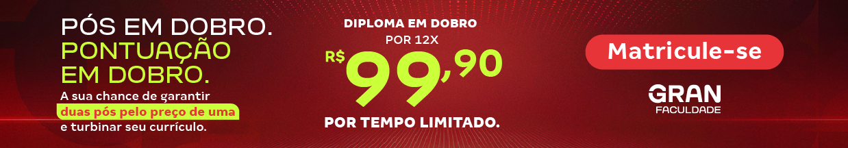 Pós nº1 dos concursos:  Agora em dobro [HUGO]