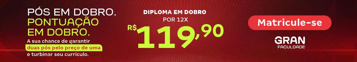 Pós nº1 dos concursos:  Agora em dobro [HUGO]