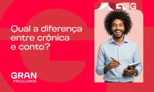 Qual a diferença entre conto e crônica?