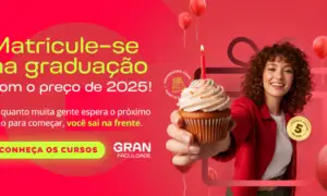 Mês de aniversário do GRAN: aproveite a promo de Graduação!