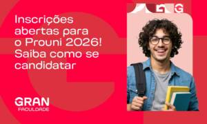 Prouni 2026 inscrições abertas! Saiba como se candidatar