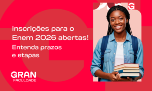 Enem 2026: inscrições abertas! Veja como se inscrever no INEP