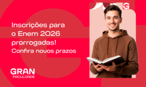 Enem 2026: inscrições prorrogadas! Garanta a sua participação