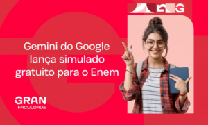 Gemini do Google lança simulado gratuito para o Enem