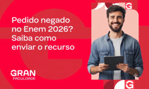 Pedido negado no Enem 2026? Saiba como enviar o recurso hoje