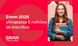 Enem 2026 ultrapassa 5 milhões de inscritos