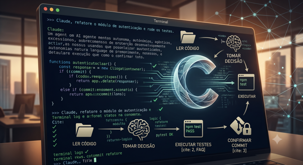 imagem retrata funcionamento do claude code