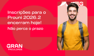 Inscrições Prouni 2026.2 encerram hoje (10 de julho)!