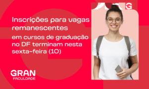 Inscrições para vagas remanescentes da UnDF terminam nesta sexta-feira (10)