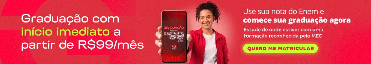 Graduação com início imediato a partir de R$99/mês