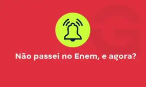 Não passei no Enem, e agora? Analise o resultado e veja alternativas!