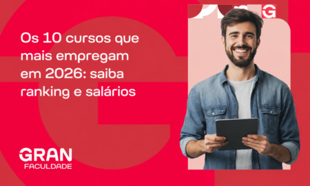 Os 10 cursos que mais empregam em 2026: saiba ranking e salários