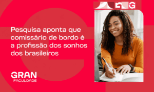 Pesquisa aponta que comissário de bordo é a profissão dos sonhos dos brasileiros