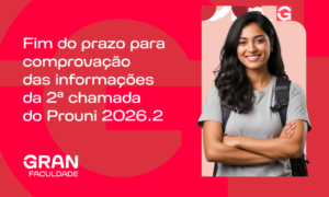 Prazo para comprovar informações da 2ª chamada do Prouni 2026.2 termina hoje (14)