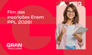 Enem PPL: inscrições se encerram nesta sexta-feira (23 de outubro)!