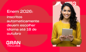 Enem 2026: inscritos automaticamente devem escolher idioma até 18 de outubro