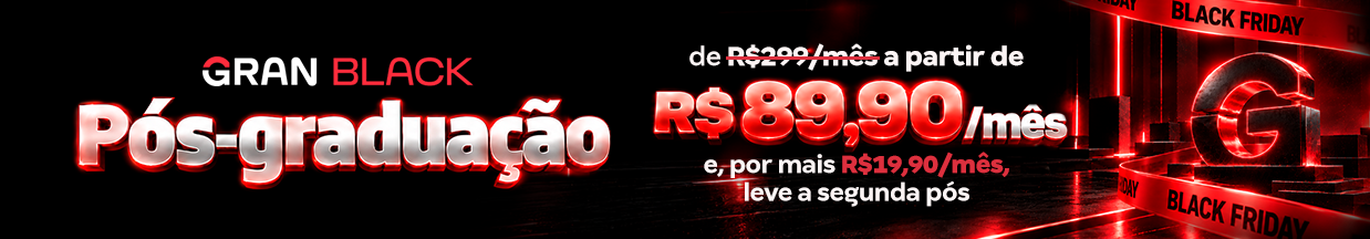 Black Friday Pós Graduação